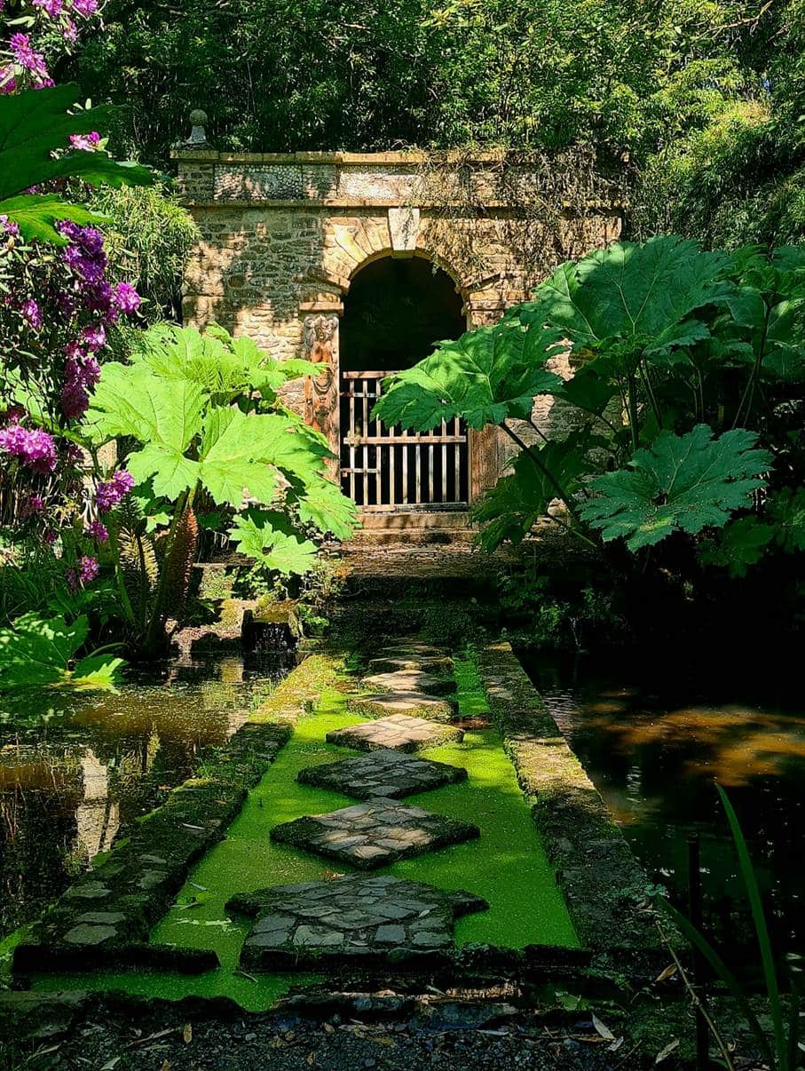 vallée du bas jardins de Kerdalo