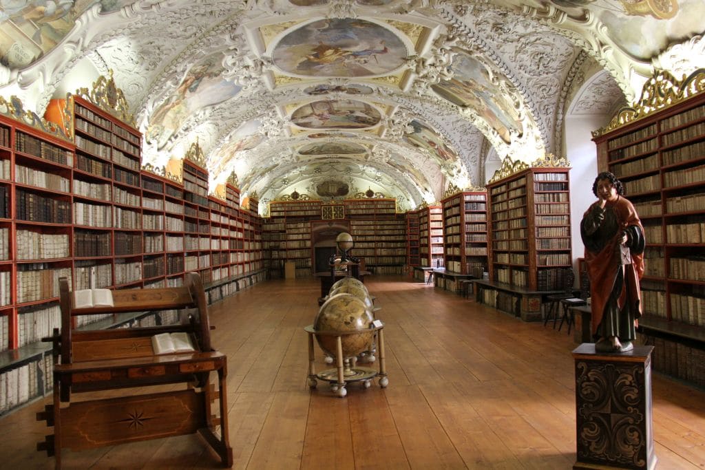 bibliothèque Strahov, Prague