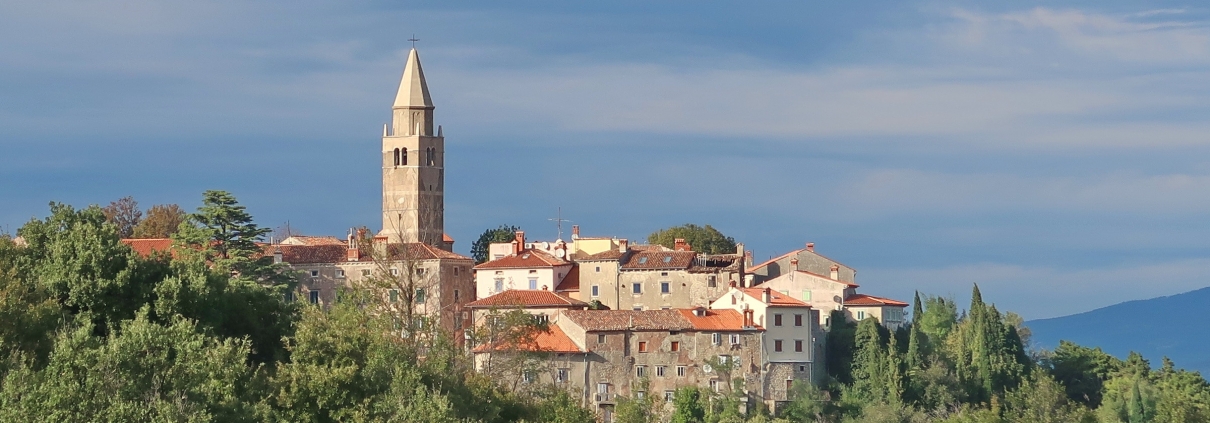 villages perchés d'Istrie