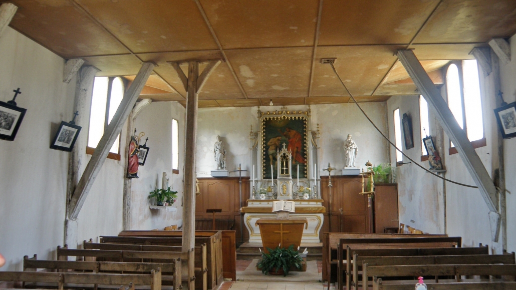 église de Morembert - intérieur